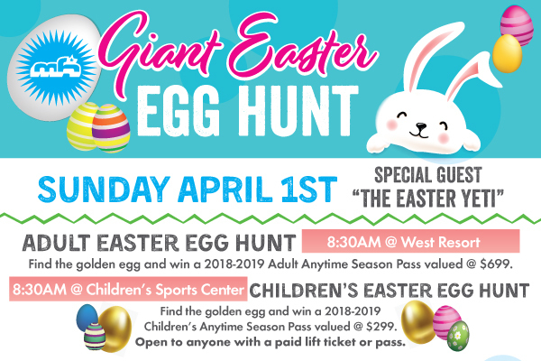 Easter egg on sale hunt events